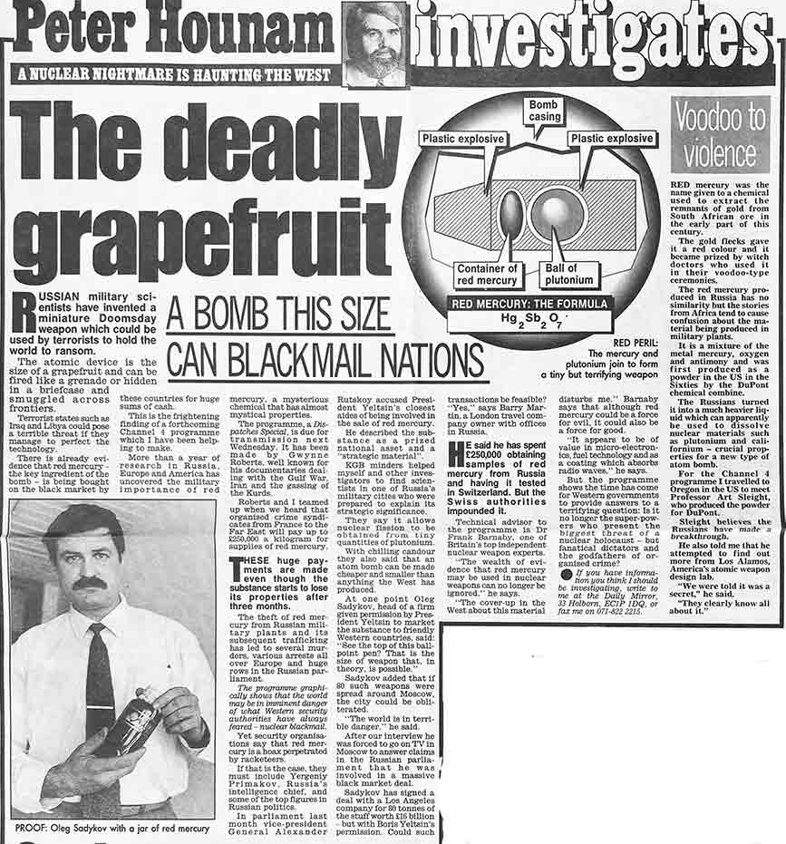 The Deadly Grapefruit